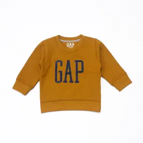 GAP - Kids 'Mustard' Round Neck Sweatshirt GP922