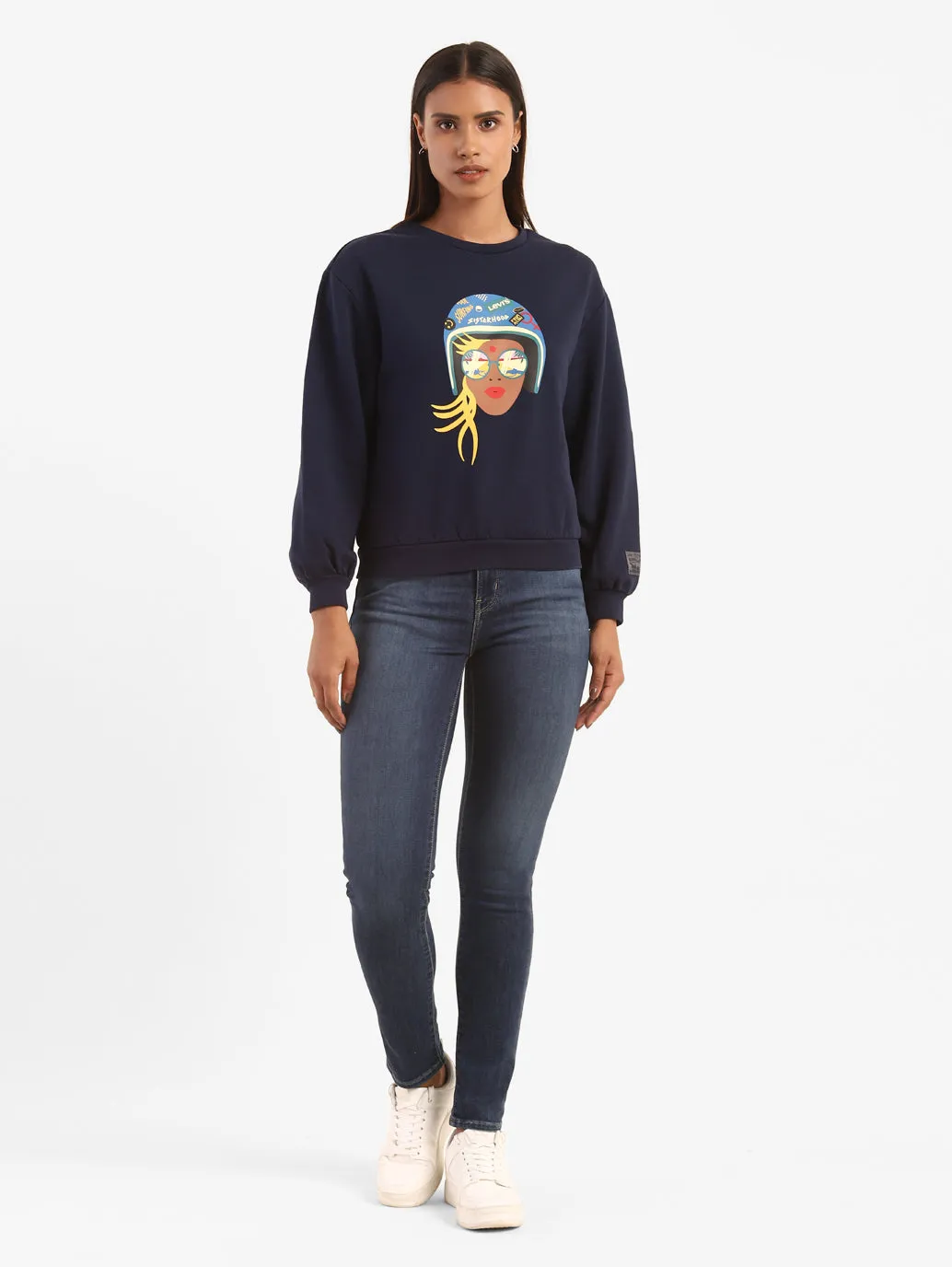 Graphic Sweatshirt From The Levi's Motorcycle Collection