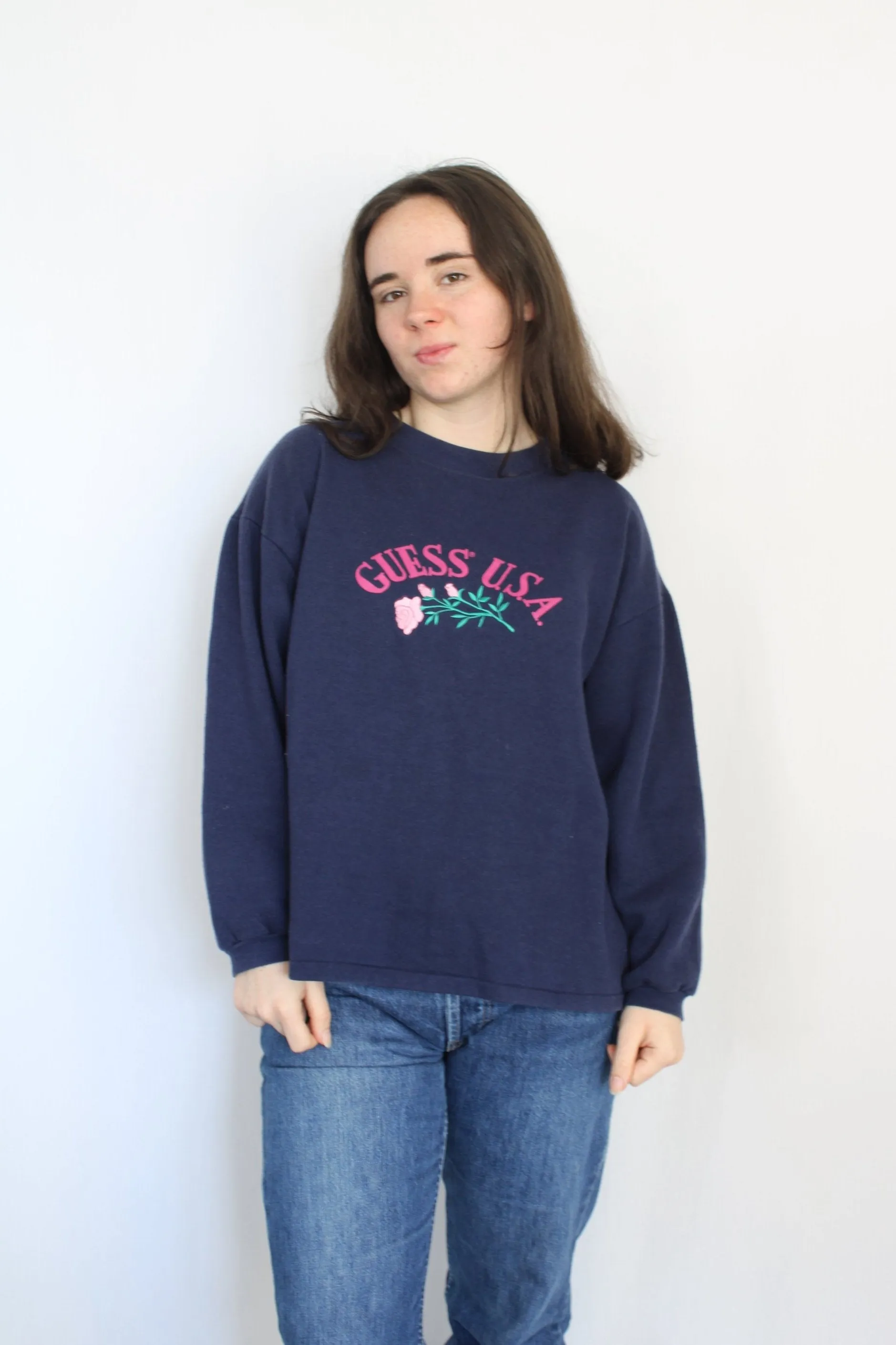 Guess - Vintage Flower Crewneck