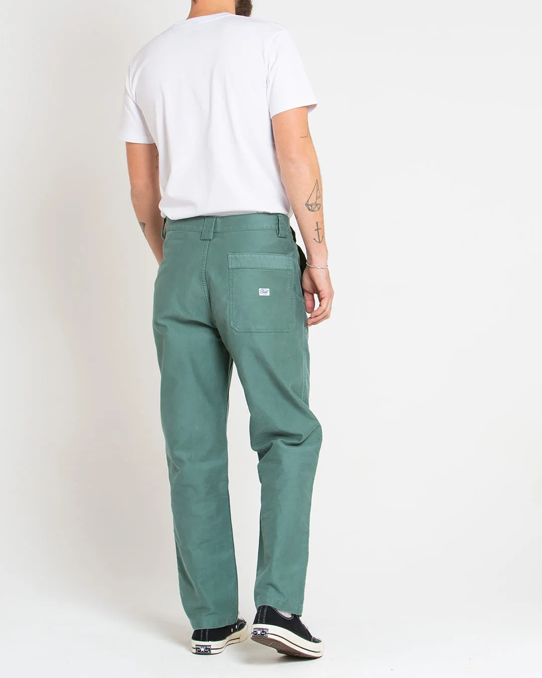 HANK WORK PANT - WORK GREEN