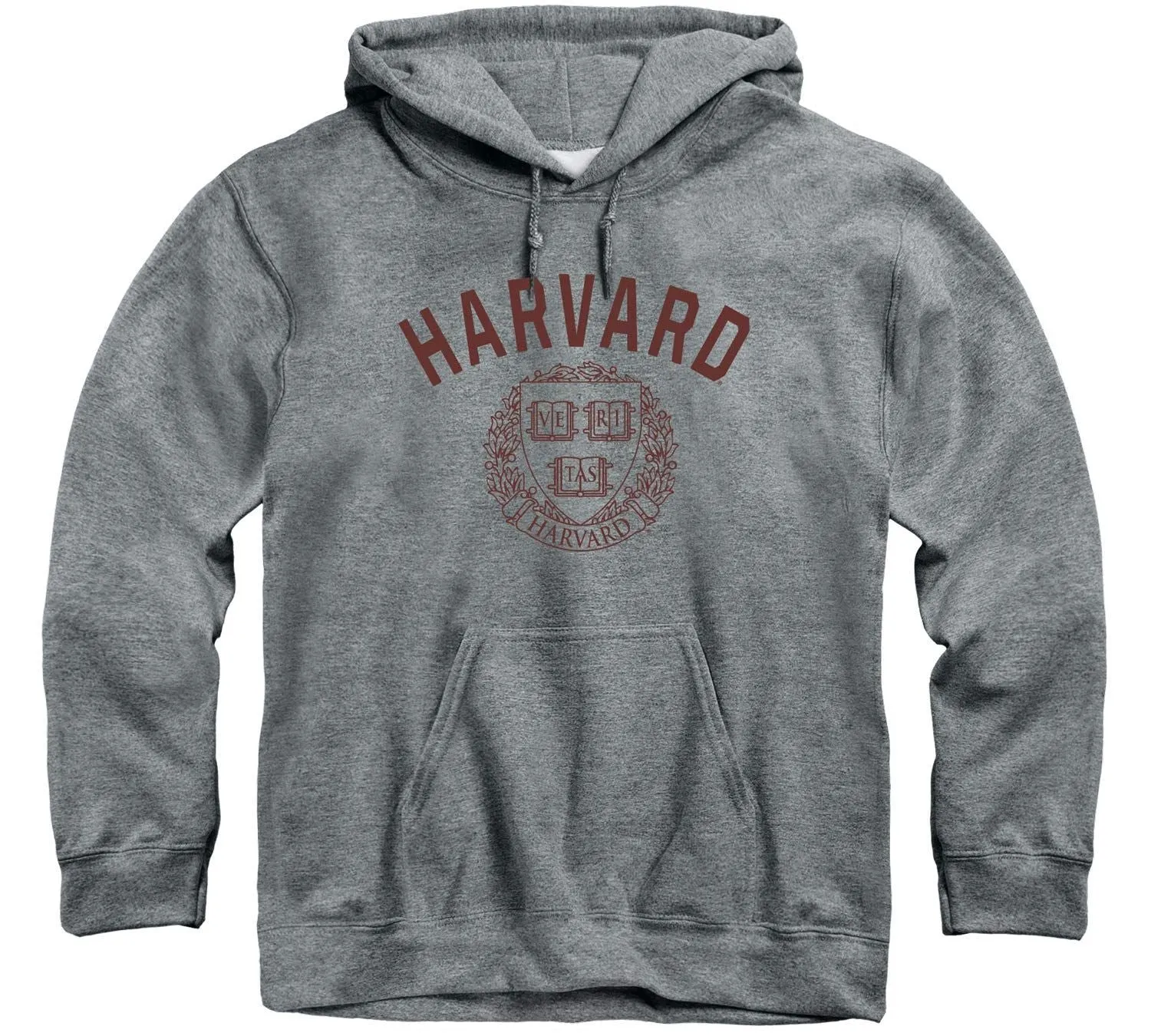 Harvard University Heritage Hooded Sweatshirt (Charcoal Grey)