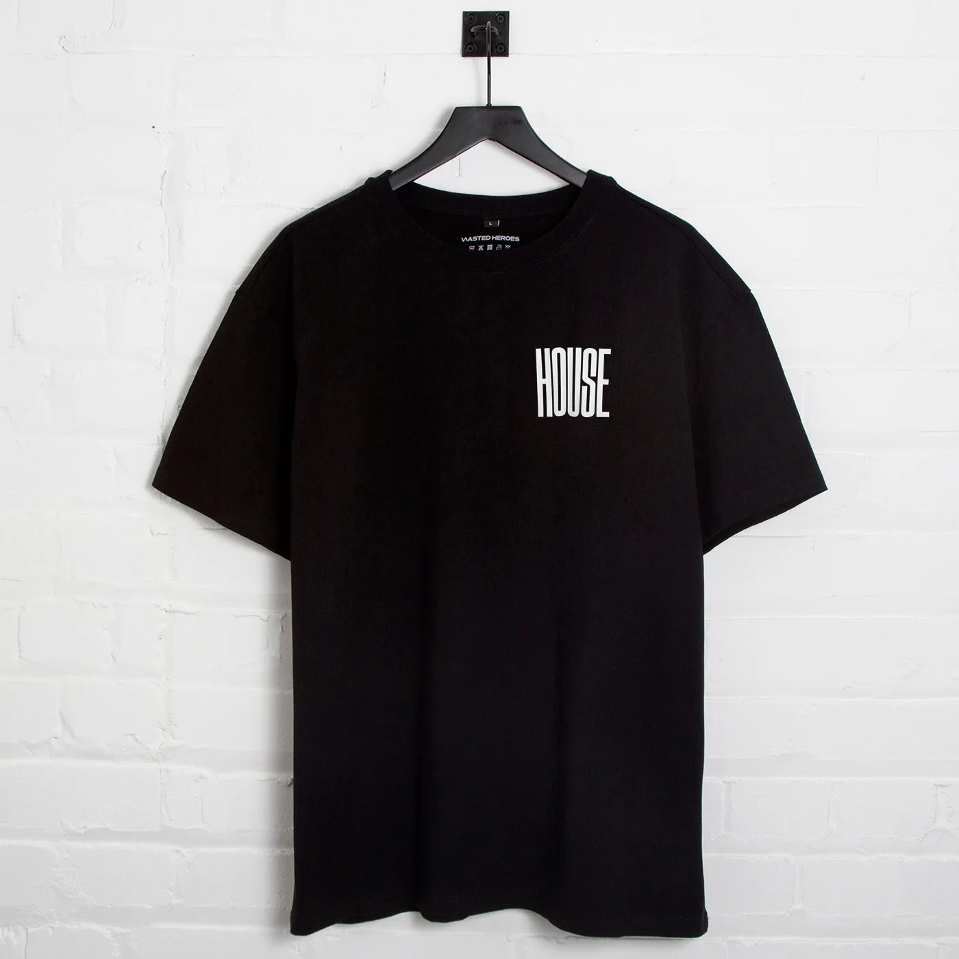 Higher House  - Oversized Tshirt - Black