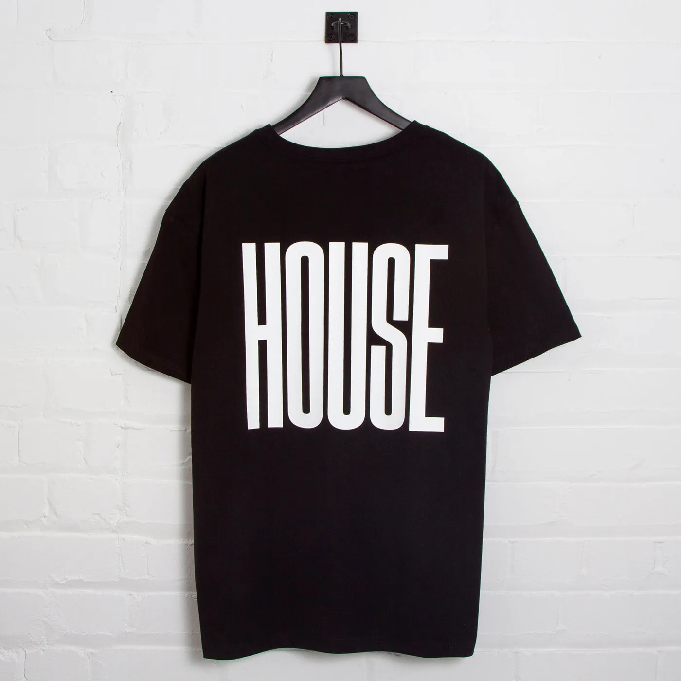 Higher House  - Oversized Tshirt - Black