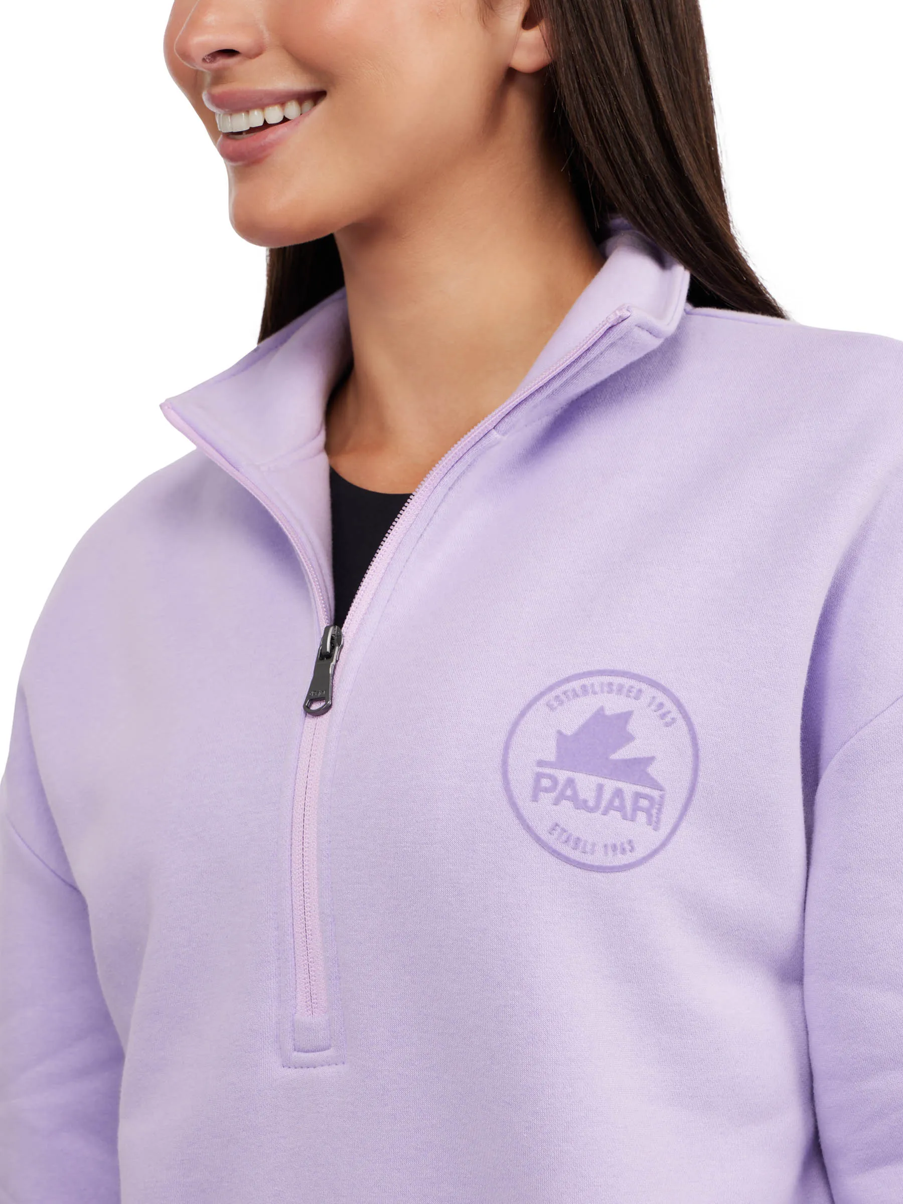 Huron Women's Half-Zip Sweatshirt