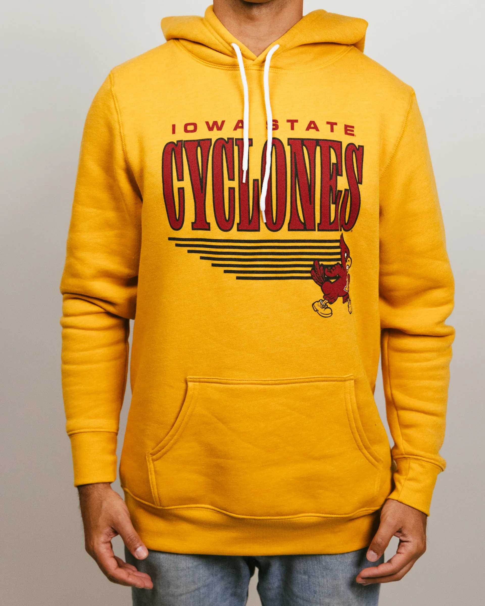 Iowa State Cyclones Underline Gold Hoodie