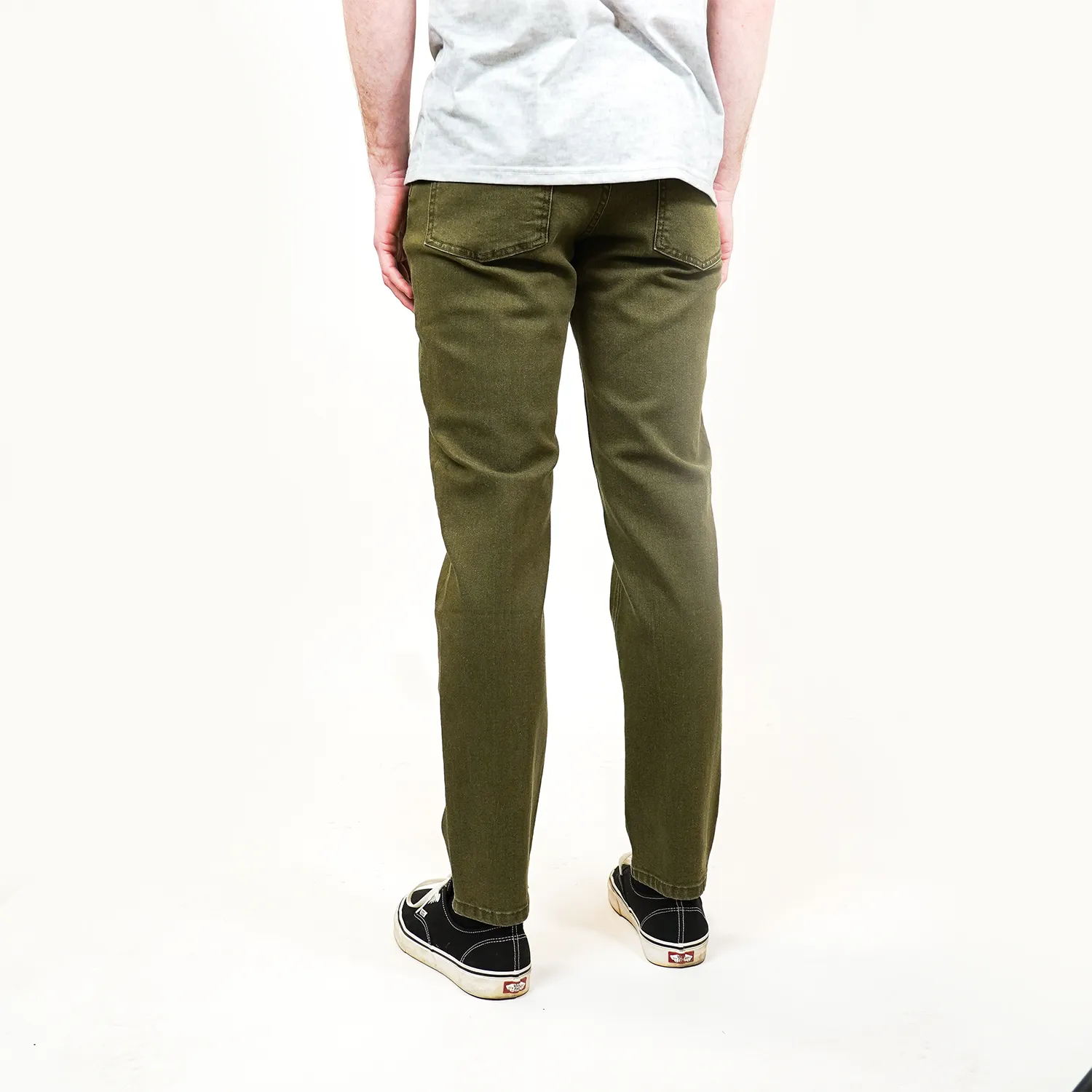 Jean Pants - Army Olive