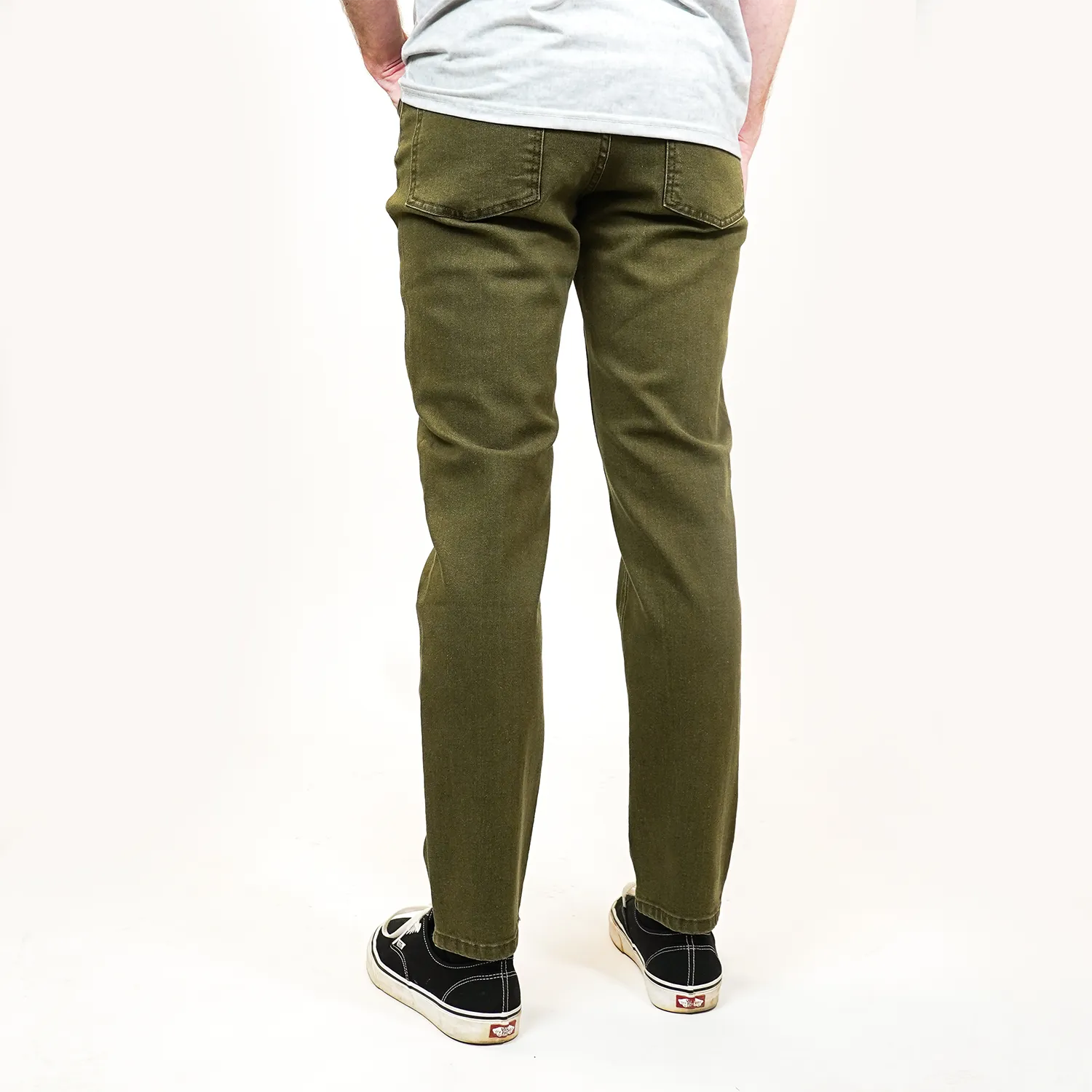 Jean Pants - Army Olive