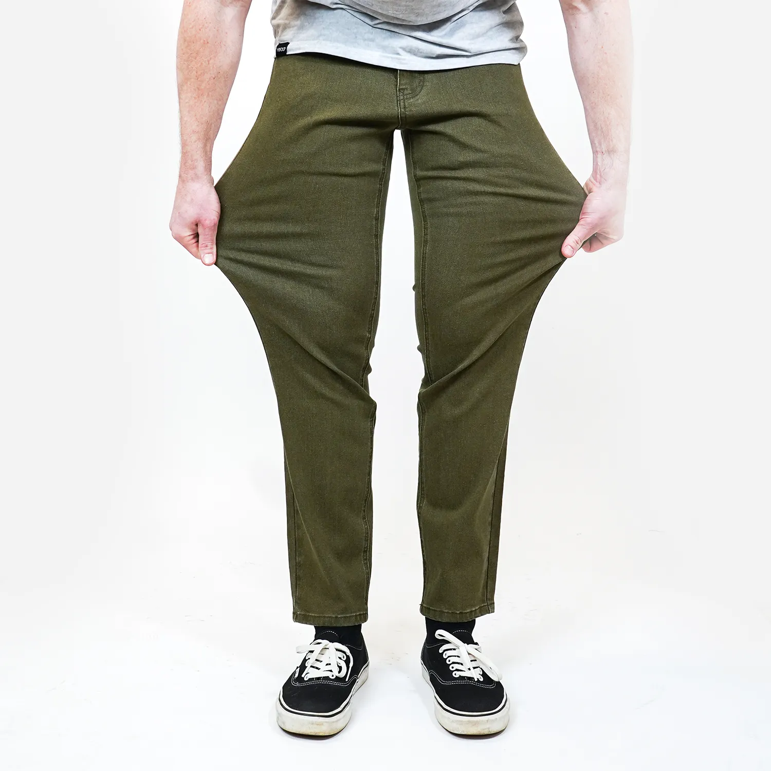 Jean Pants - Army Olive