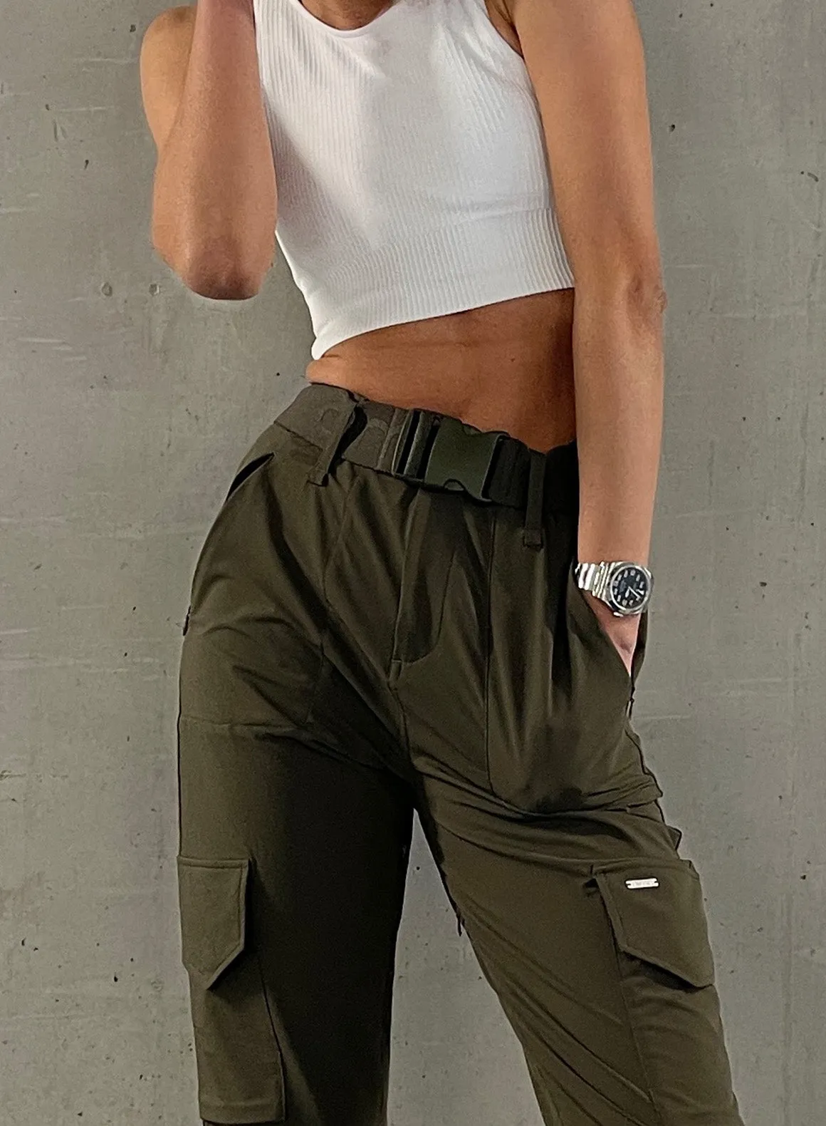 Khaki Cargo Pants