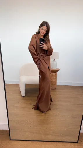 Lara two piece in brown