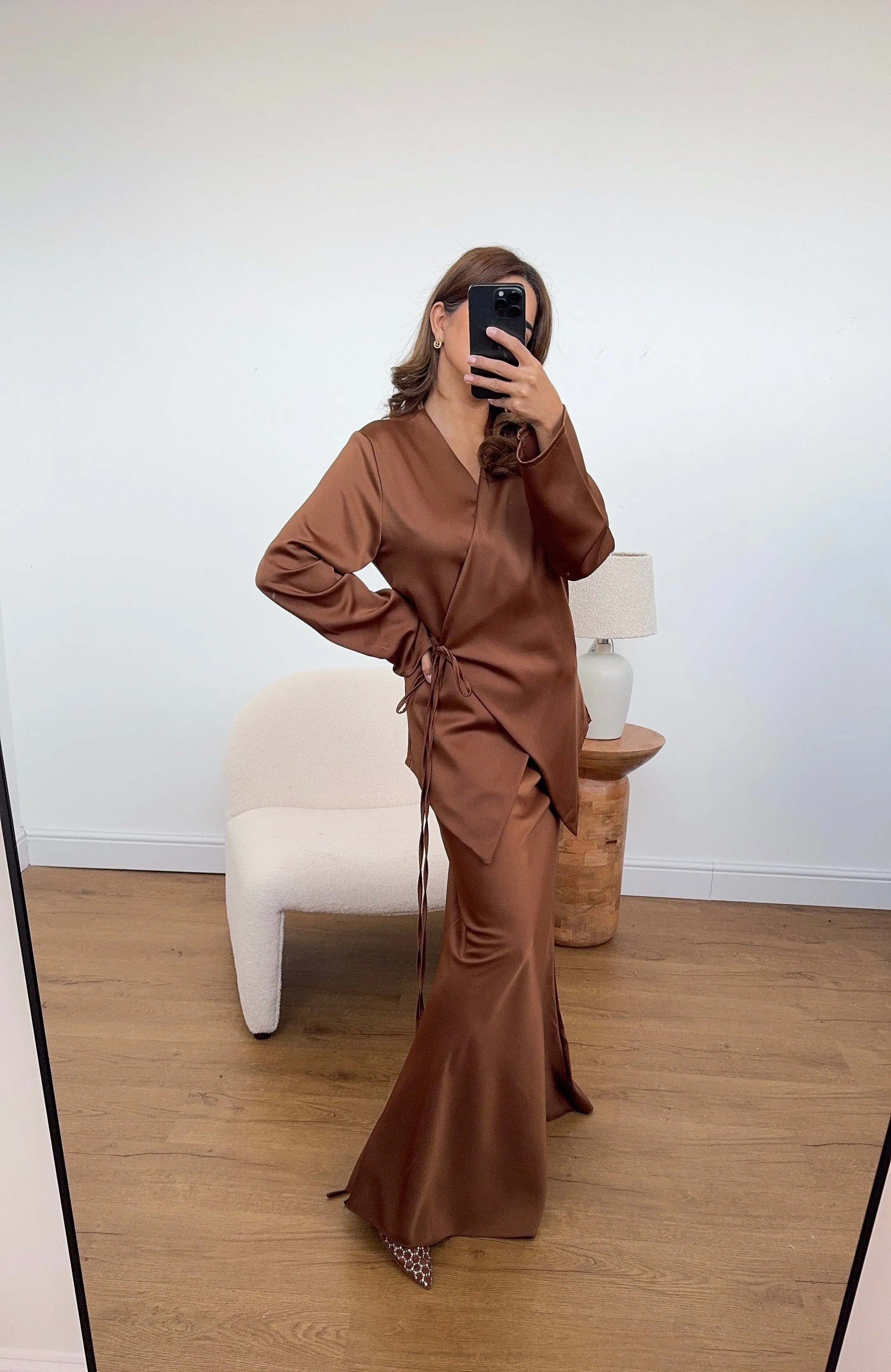 Lara two piece in brown