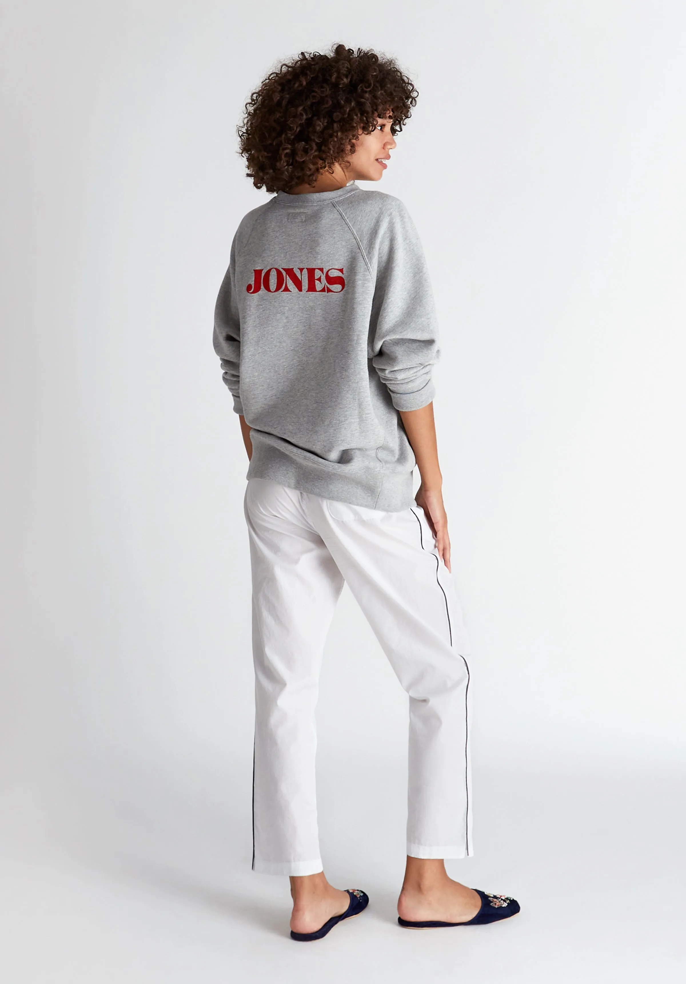 Logo Sweatshirt in Heather Grey