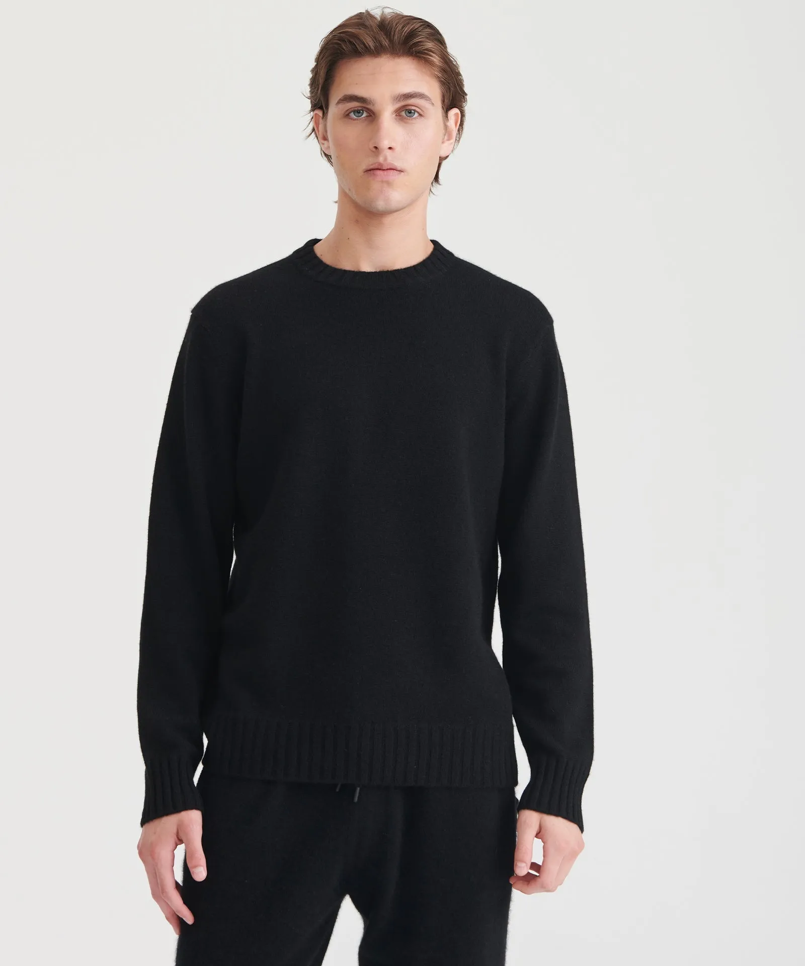 Luxe Cashmere Crewneck Sweater