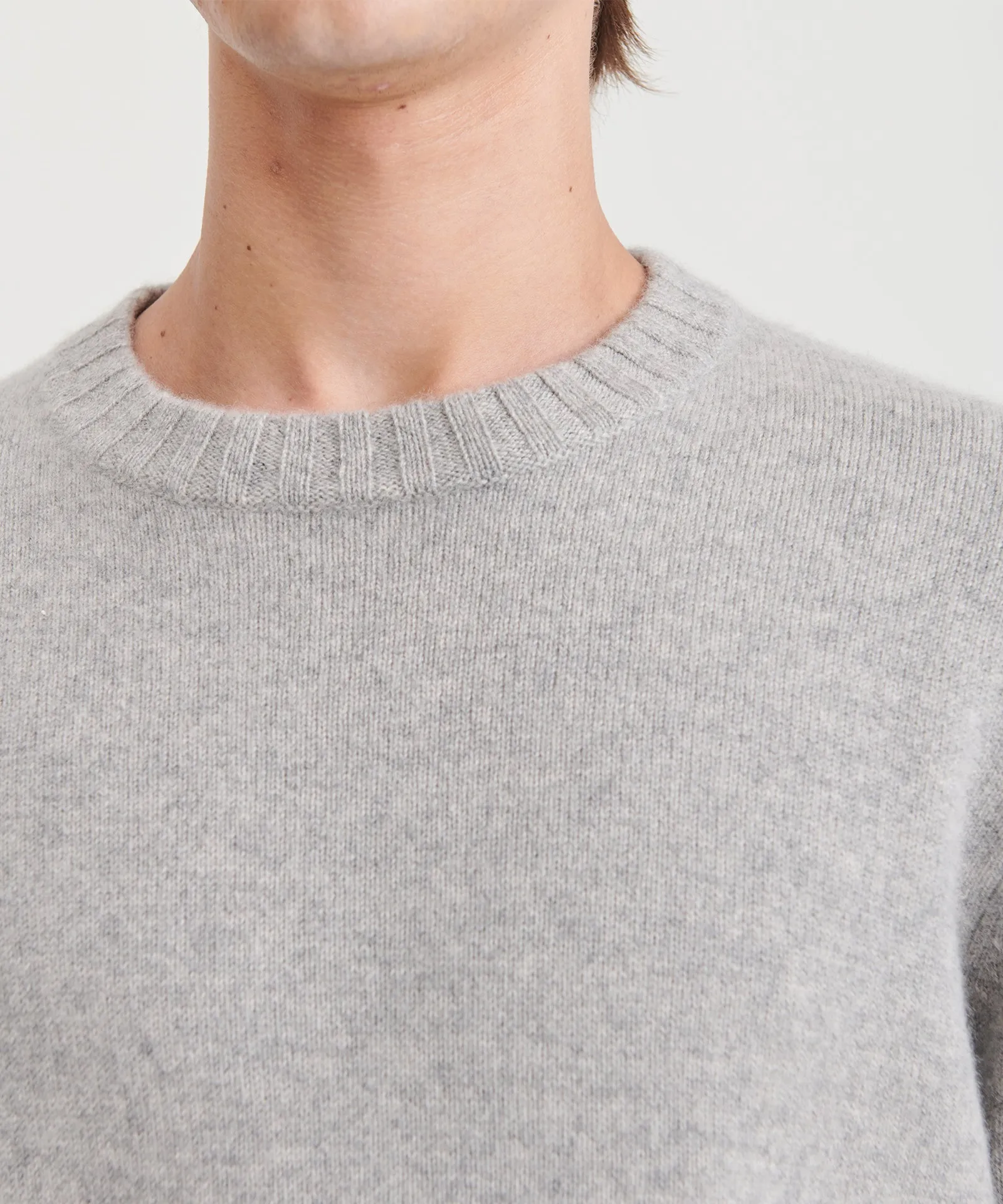 Luxe Cashmere Crewneck Sweater