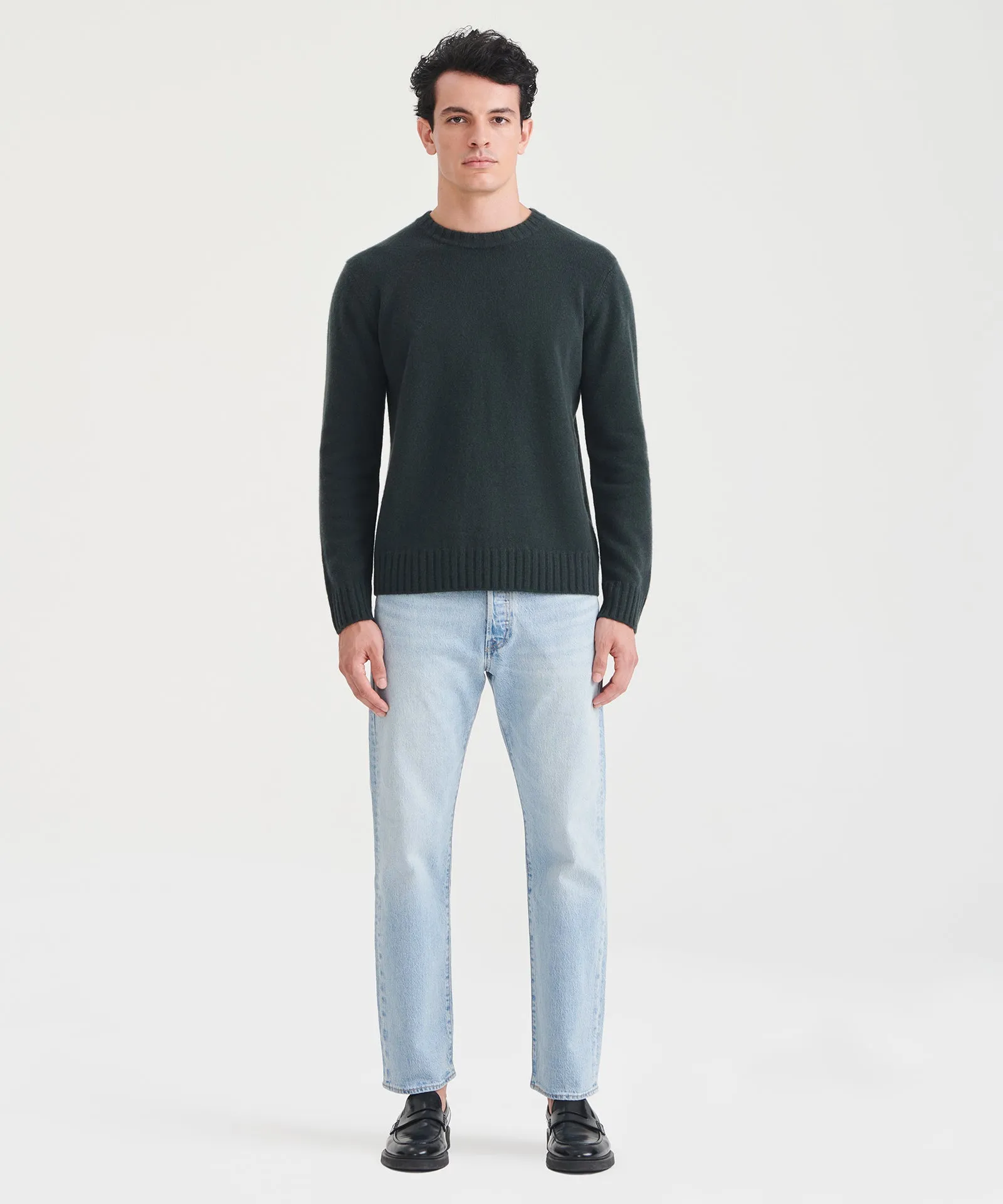 Luxe Cashmere Crewneck Sweater