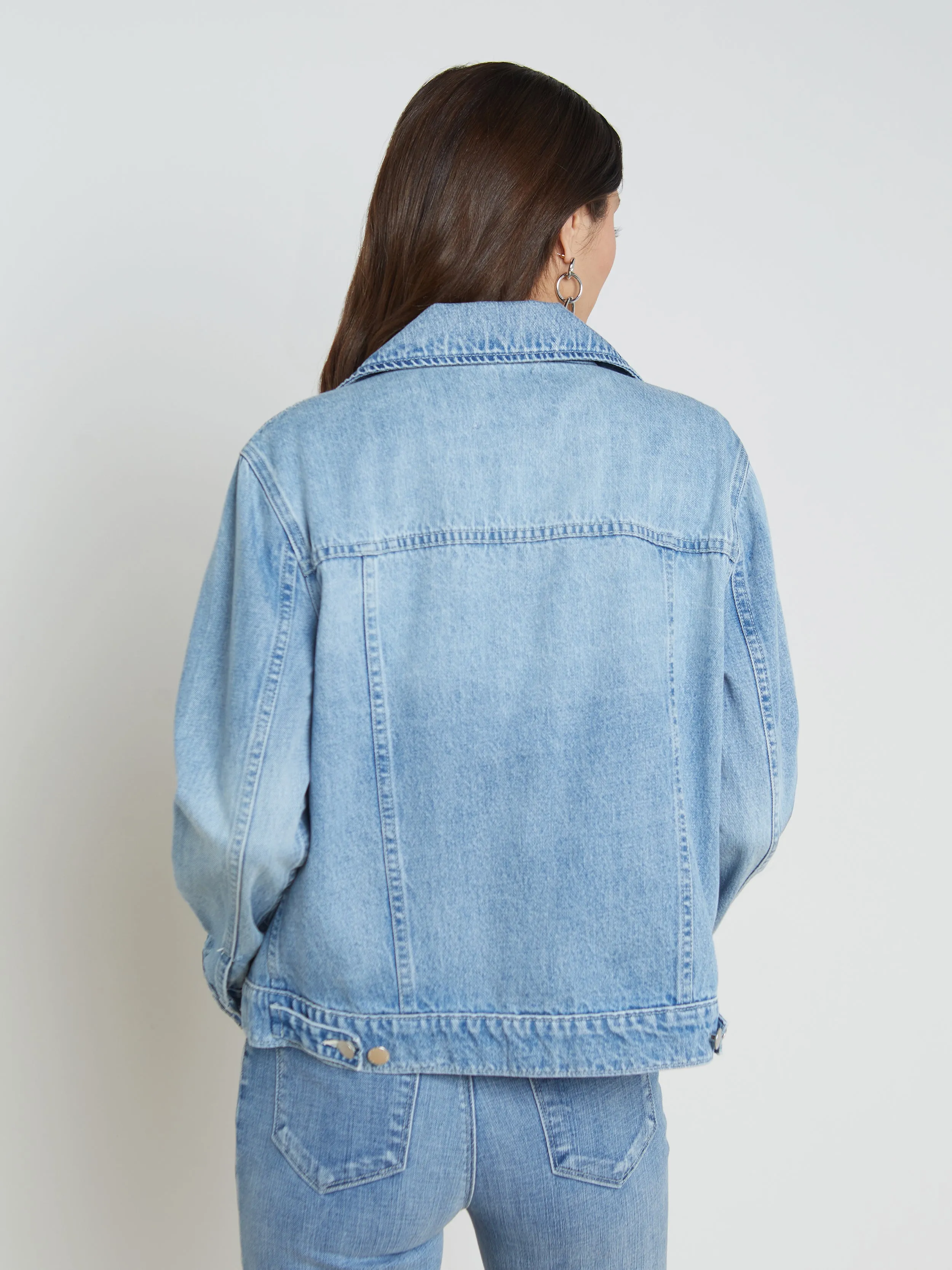 Mack Oversized Denim Jacket - Jean Bar Only