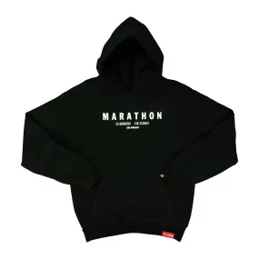 Marathon Foundation Hoodie - Black/White