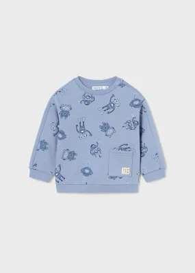 Mayoral 2462 088 - Glacial Printed Sweatshirt