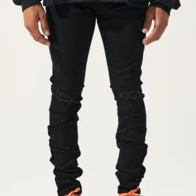 Mens SRND "Midnight Black" Jeans- MDBLKJ