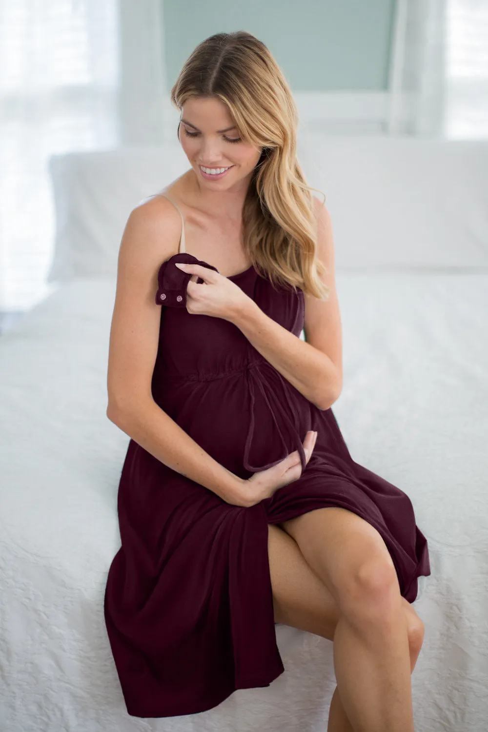 Merlot 3 in 1 Labor Gown