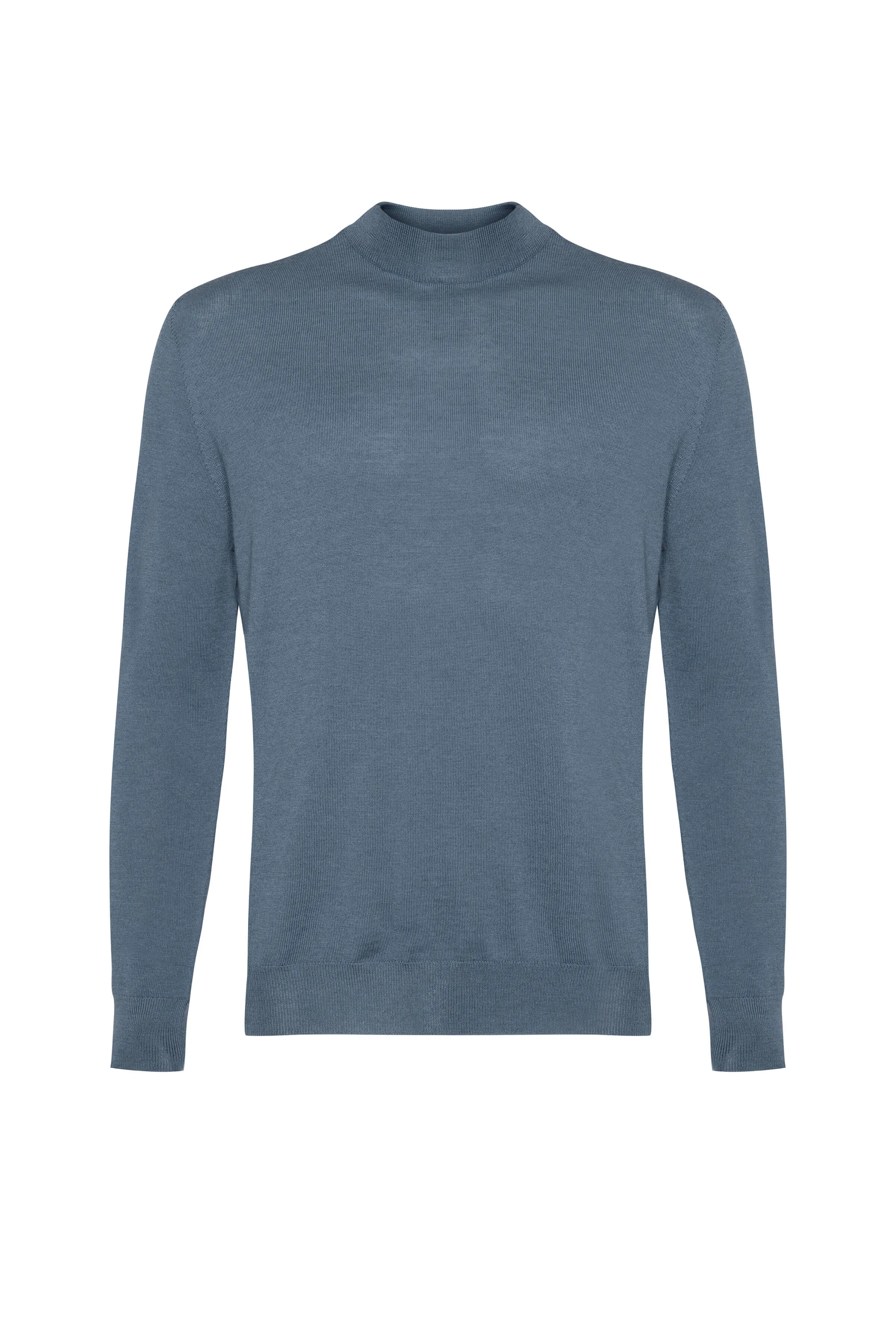 Mock Turtle Neck Merino Jumper