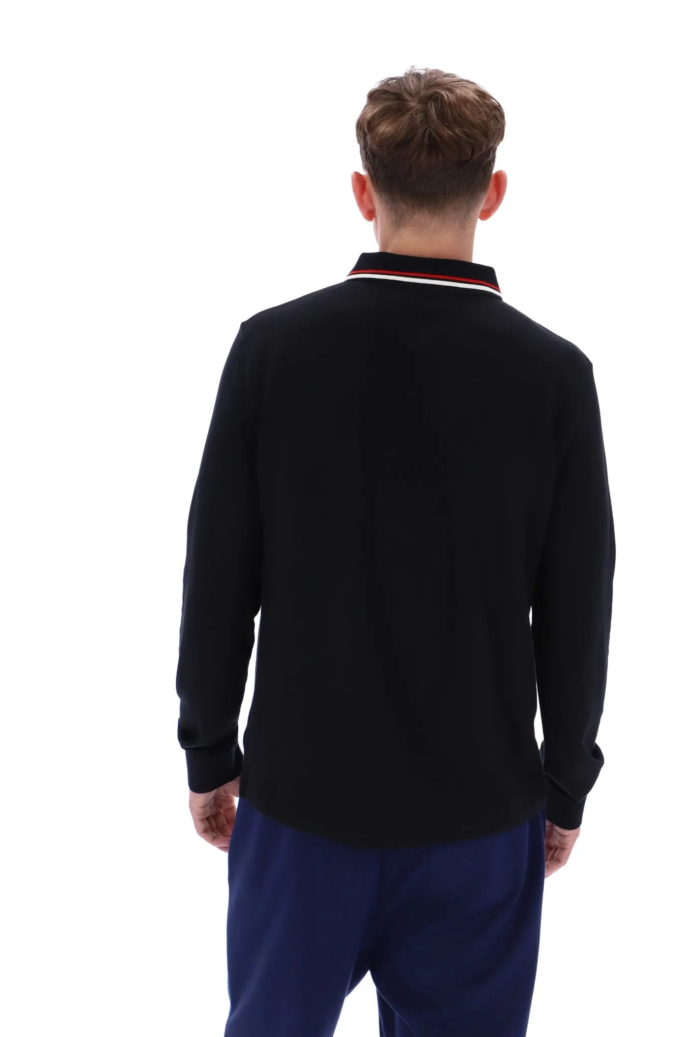 Monte Tipped Collar L/S Polo