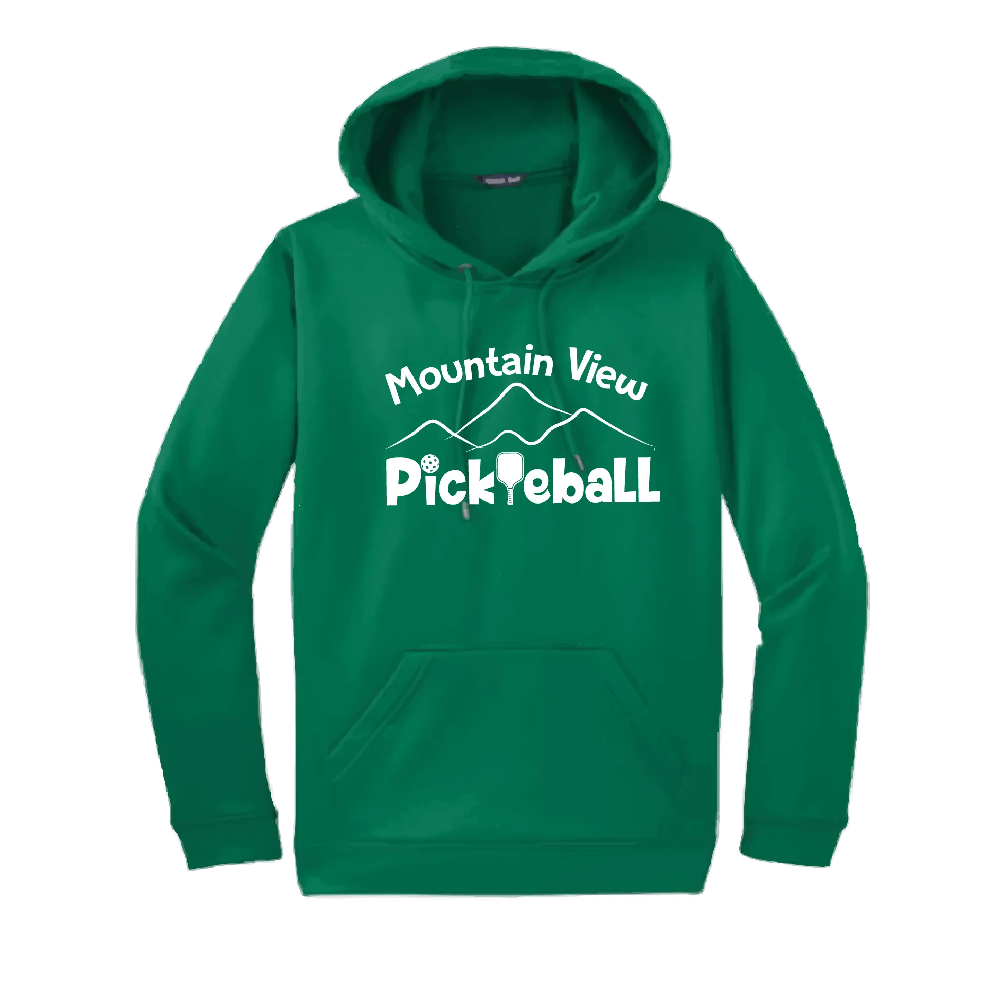 Mountain View Pickleball Club | Unisex Hoodie Pickleball Sweatshirt | 50% Cotton 50% Polyester