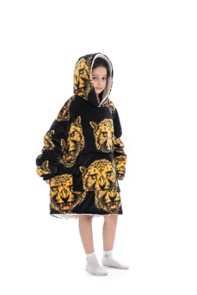 My Snuggy - Baby Leopard Oversized Blanket Hoodie