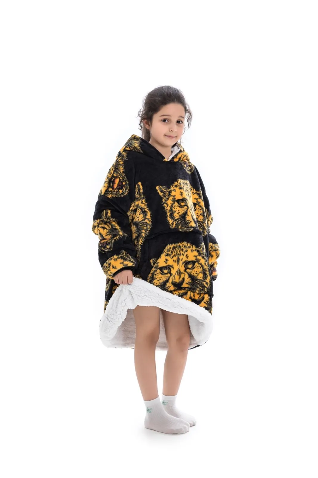 My Snuggy - Baby Leopard Oversized Blanket Hoodie