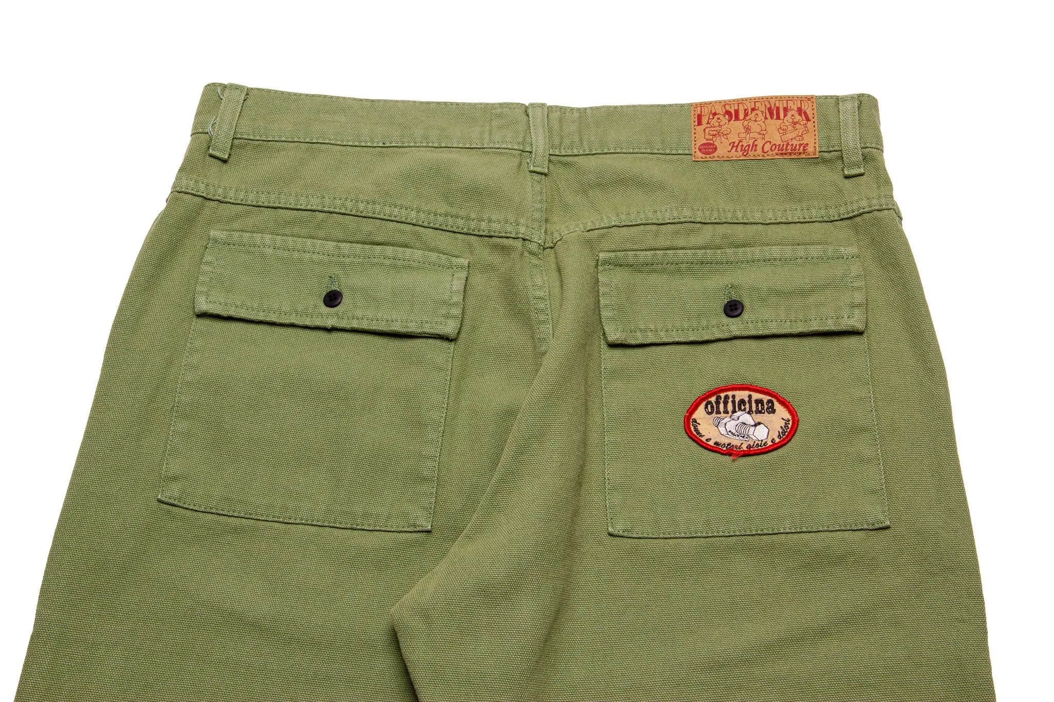 Pas de Mer Officina Pants "Army Green"