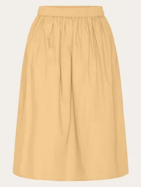 Poplin elastic waist skirt - Impala