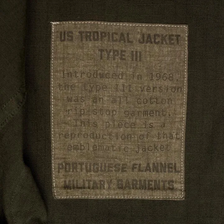 Portuguese Flannel U.S. Army Tropical Jacket