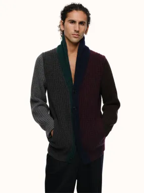 Quinn Cardigan in Recycled Cashmere & Recycled Wool Mens