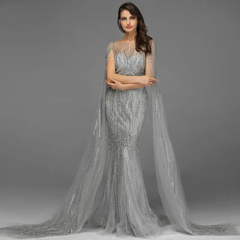 RANIA - Beaded Embellished Gown