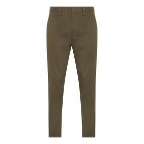 Slim Fit Trousers - Army Green