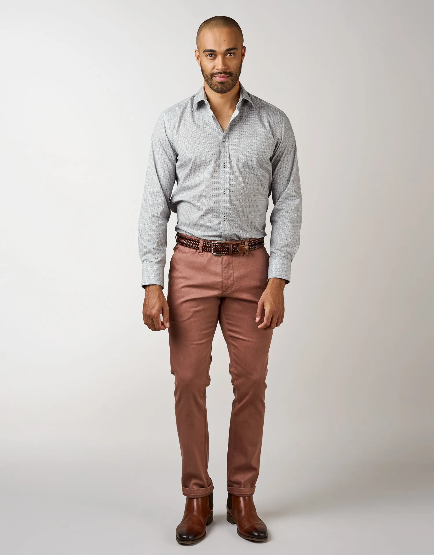 Soho Terracotta Chinos