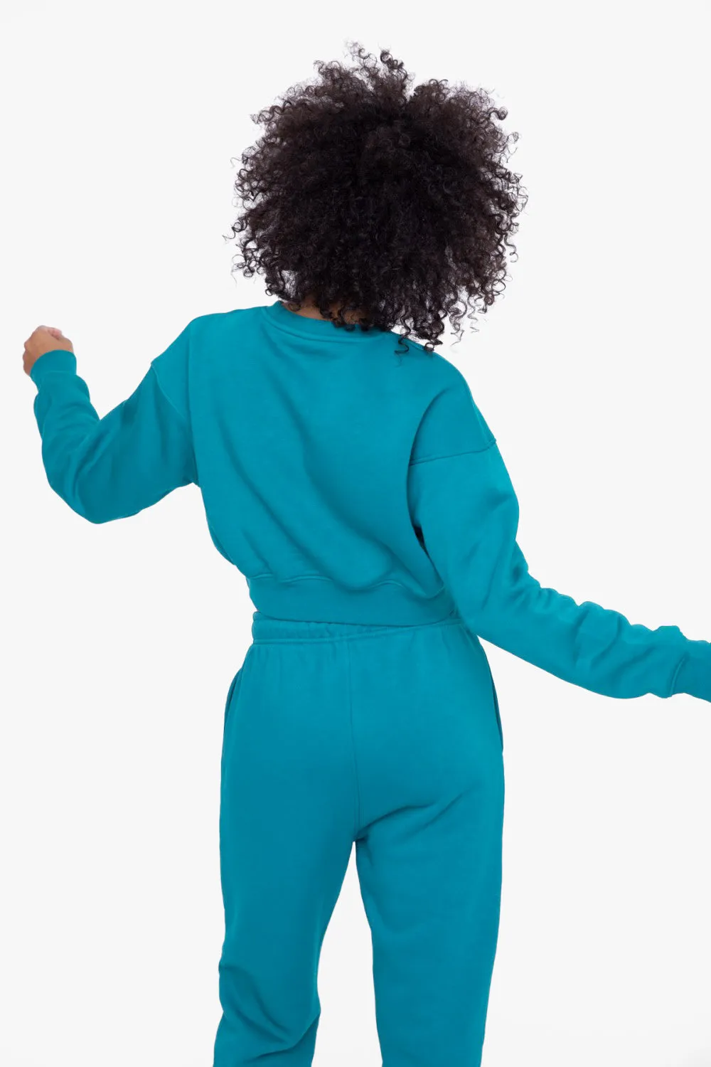 Teal 2pc Fleece Set