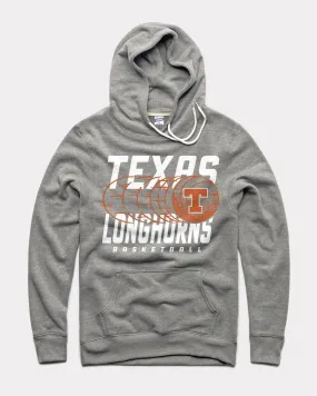 Texas Trailing Basketball Vintage Grey Hoodie