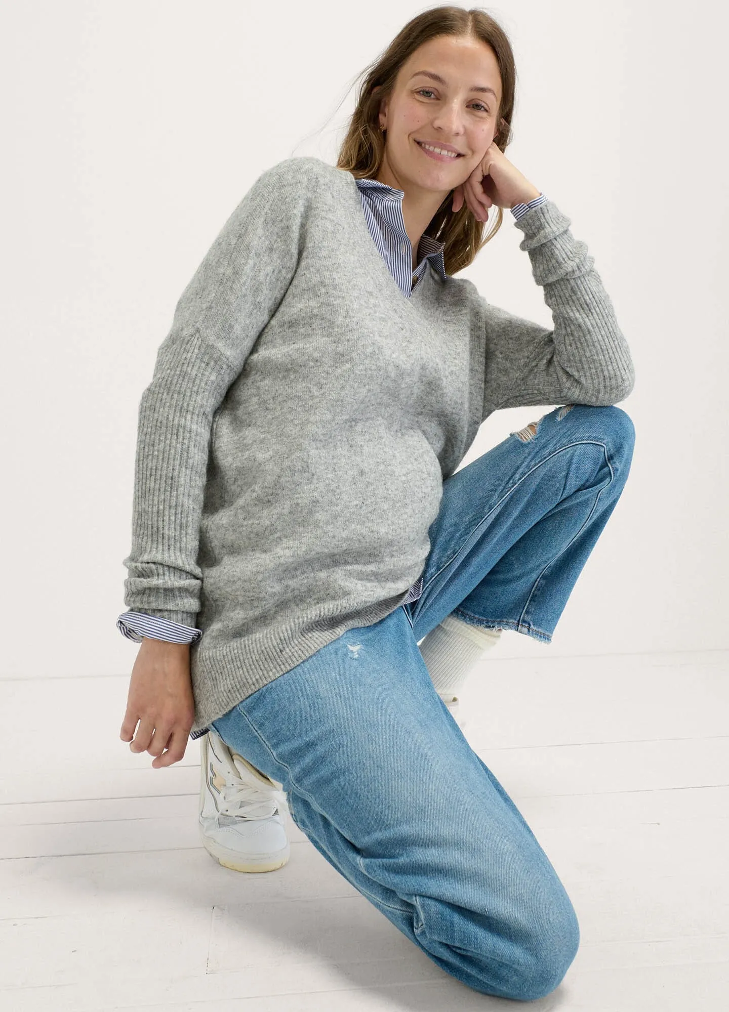 The Eva V-Neck Sweater