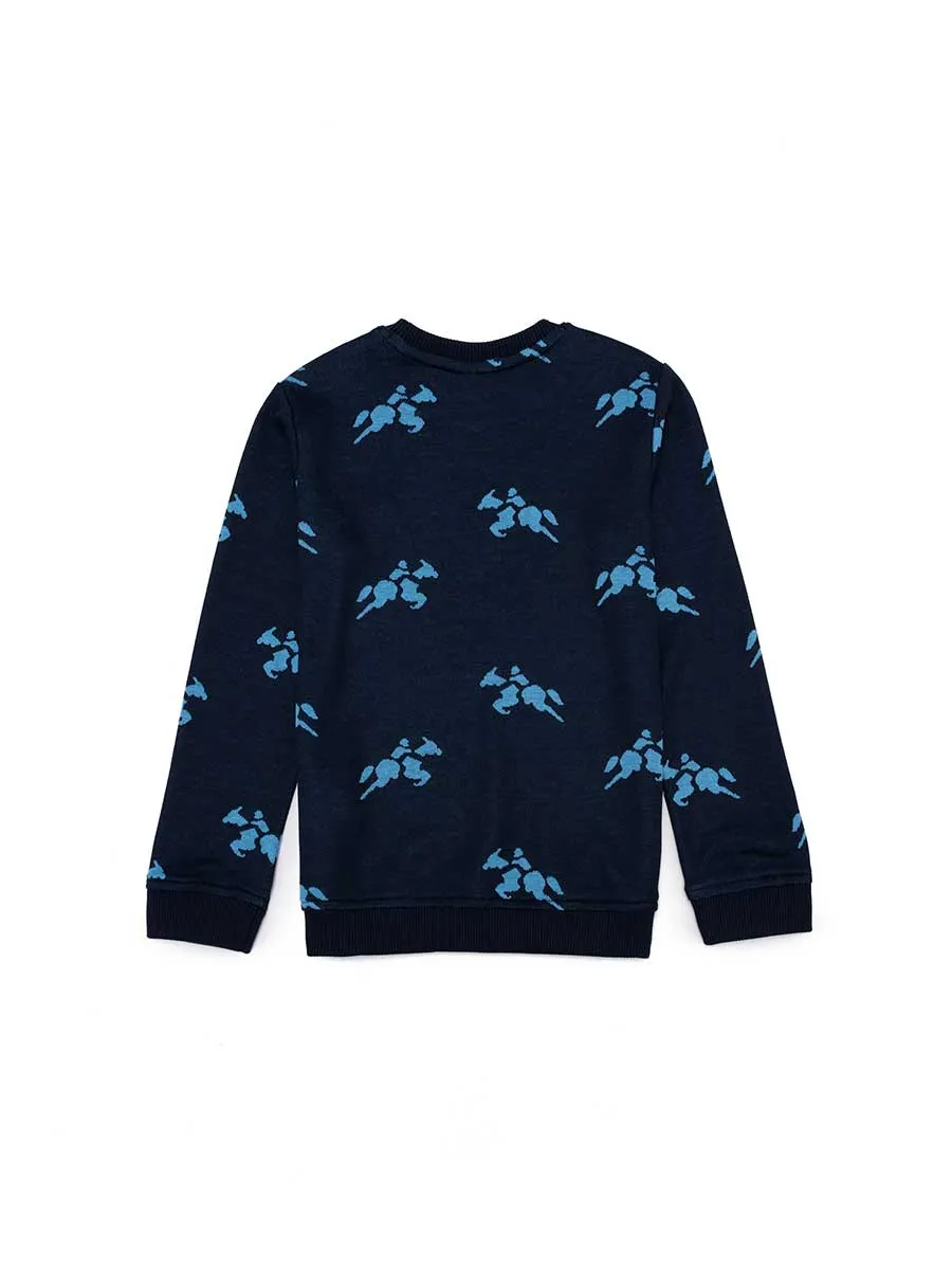 USPA Boys Sweatshirt Navy VR033 USPSS150