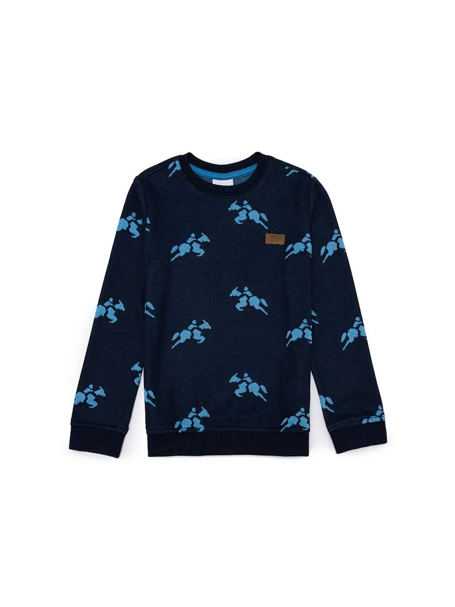 USPA Boys Sweatshirt Navy VR033 USPSS150