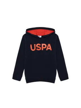 USPA Boys Sweatshirt Navy VR081 USPSS136