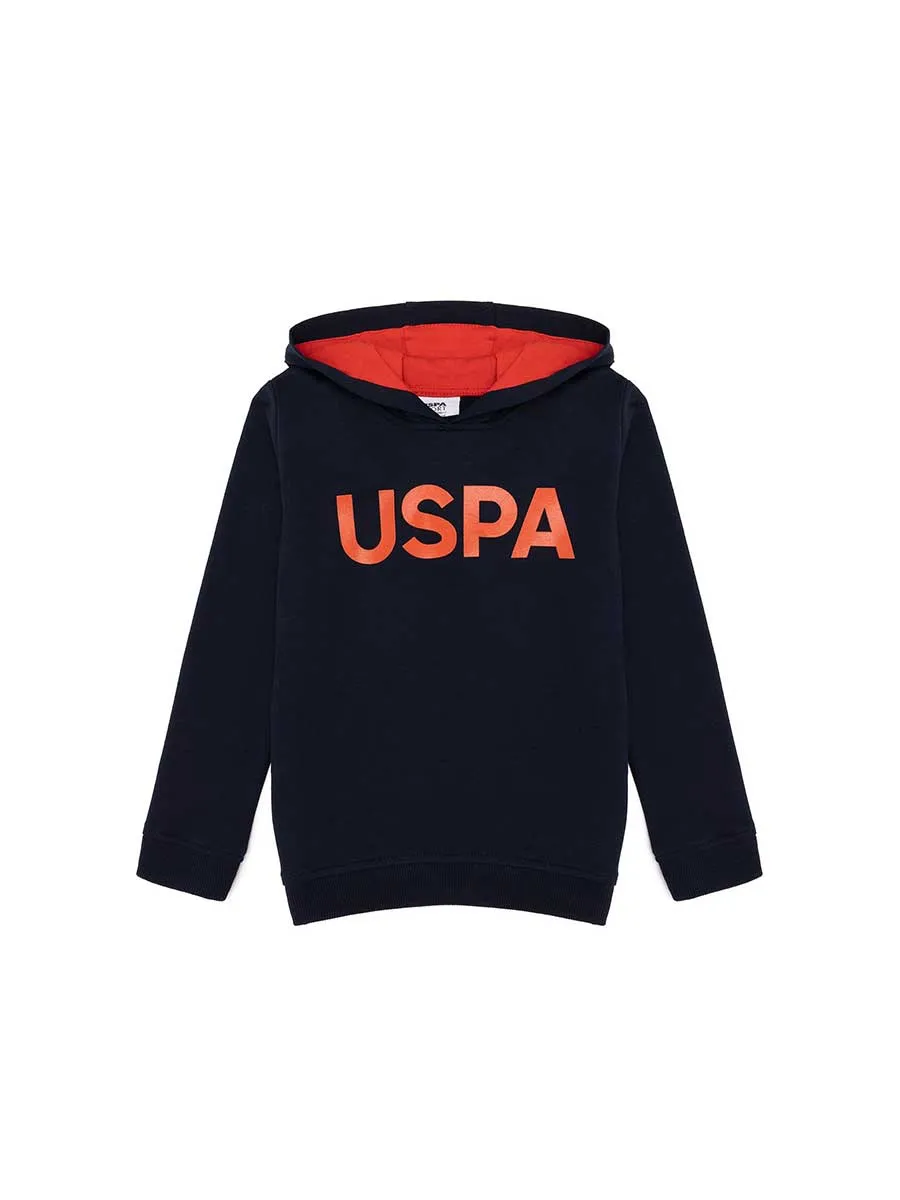 USPA Boys Sweatshirt Navy VR081 USPSS136