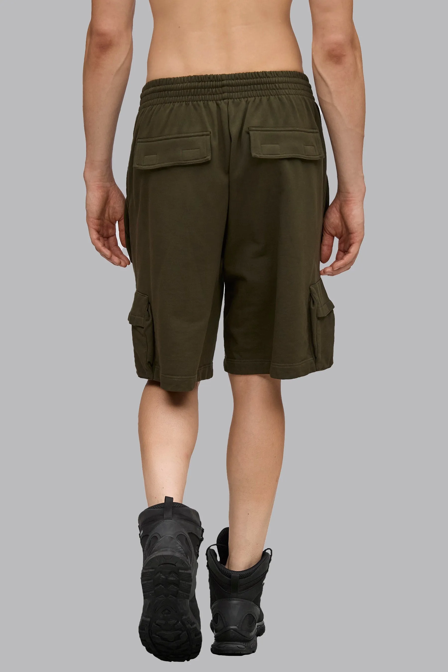 V_LYFE420 9" CARGO SHORTS - Khaki