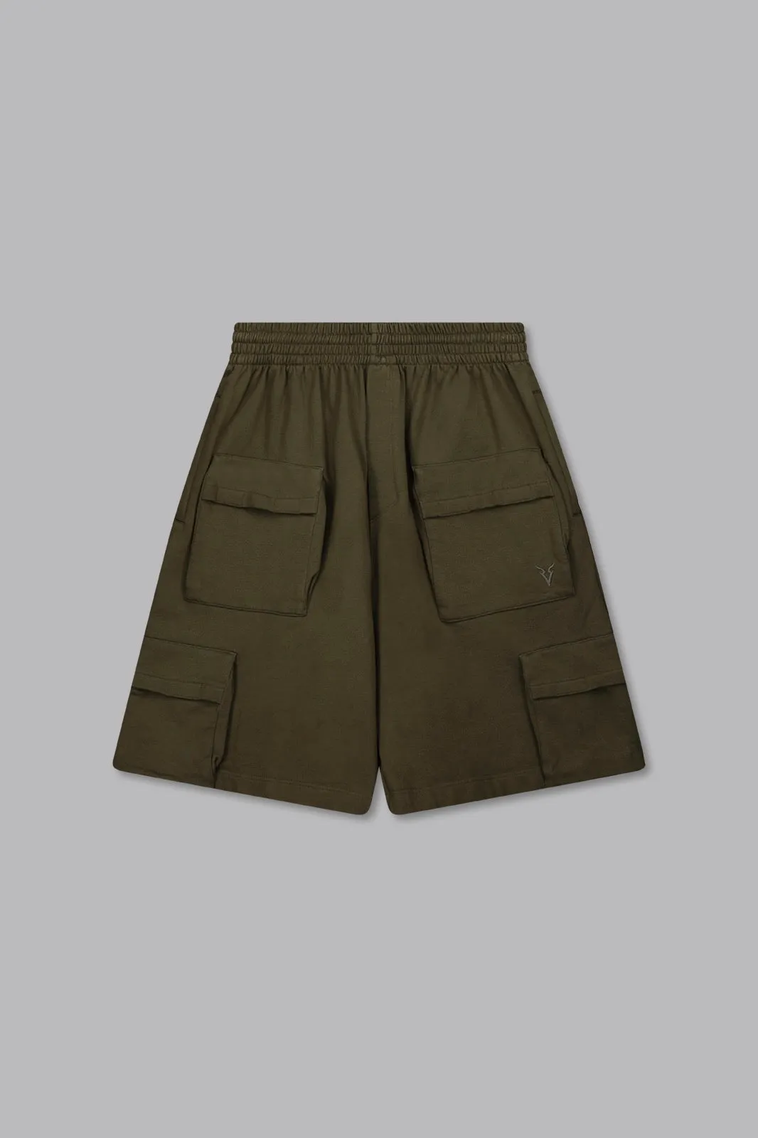 V_LYFE420 9" CARGO SHORTS - Khaki