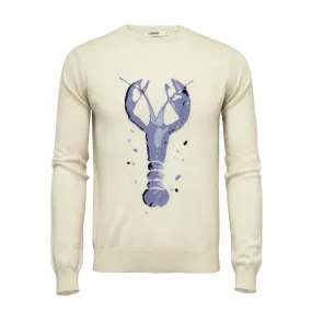 Woolwhite Crew Neck Lobster Intarsia Boracay